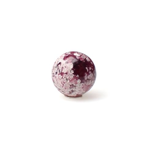 レッドベリル/ピンクベリル(母岩付き) アメリカ・ユタ州産 2.33ct [250530380]8.9x9mm前後