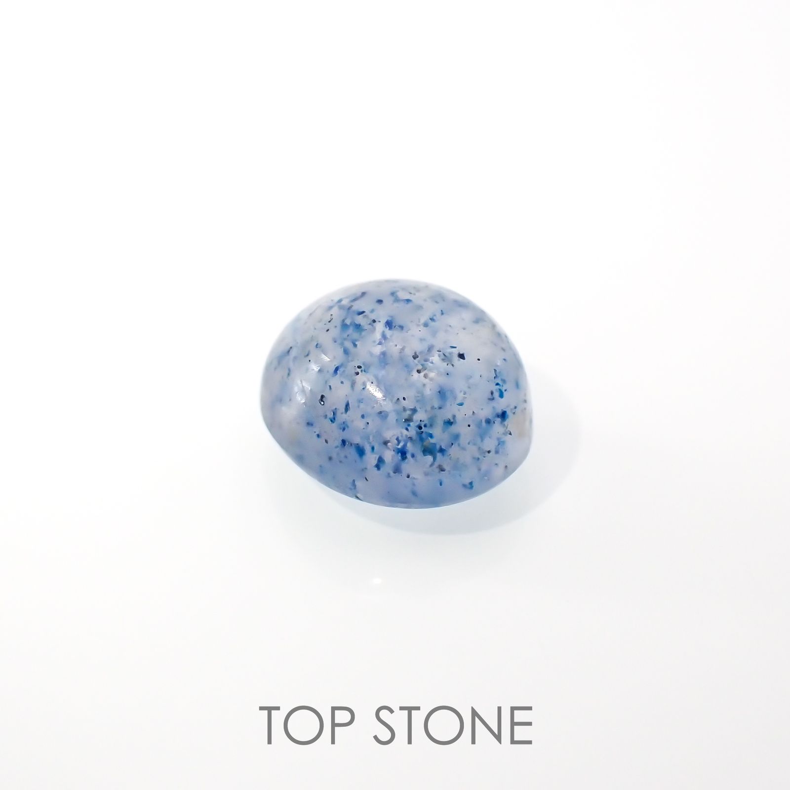 ラズライトインクォーツ(宝石名ラズライト イン クォーツ)アフガニスタン産 1.65ct 識別済[220918126]7.8x6.5mm前後