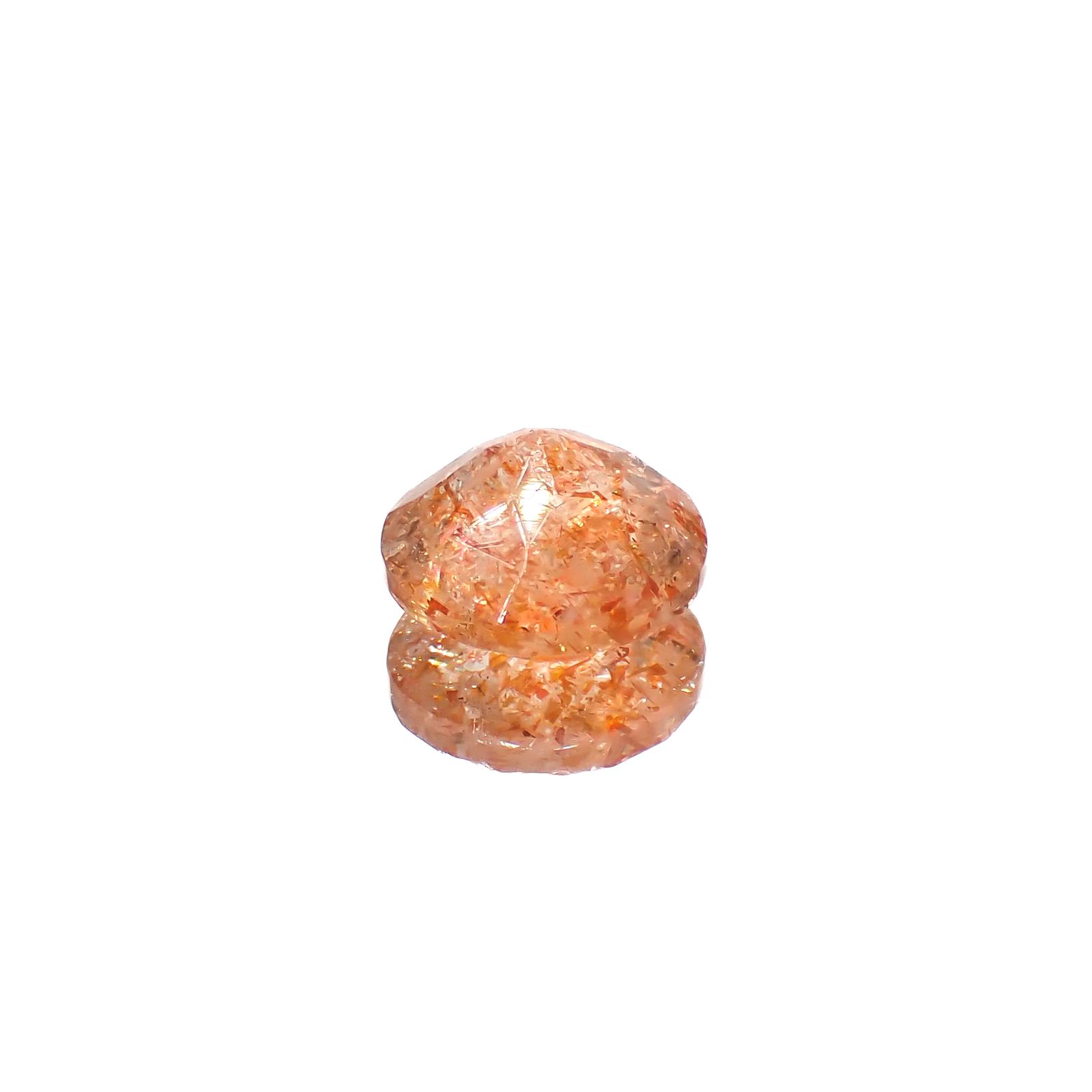 イリュージョンサンストーン タンザニア産 1.46ct[240728538]7.8x7.8mm前後