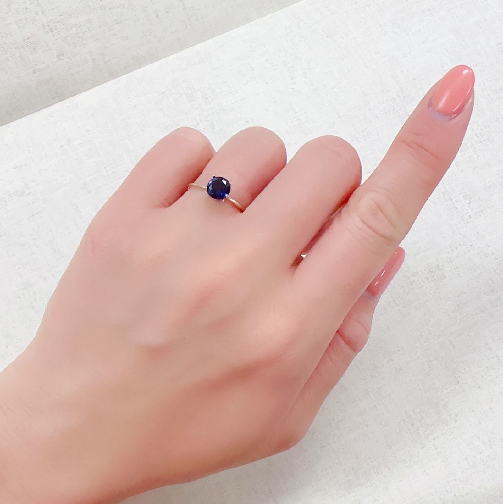 アイオライト タンザニア産 0.63ct[230321007]6x5.9mm前後