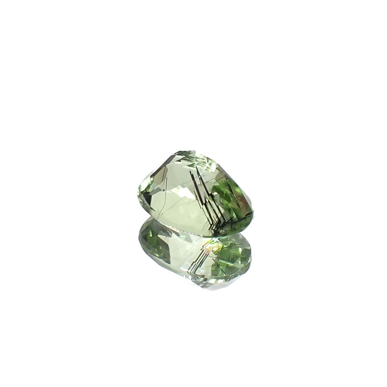 ルドウィジャイトインペリドット パキスタン産 1.57ct[240728520]8.2x6mm前後