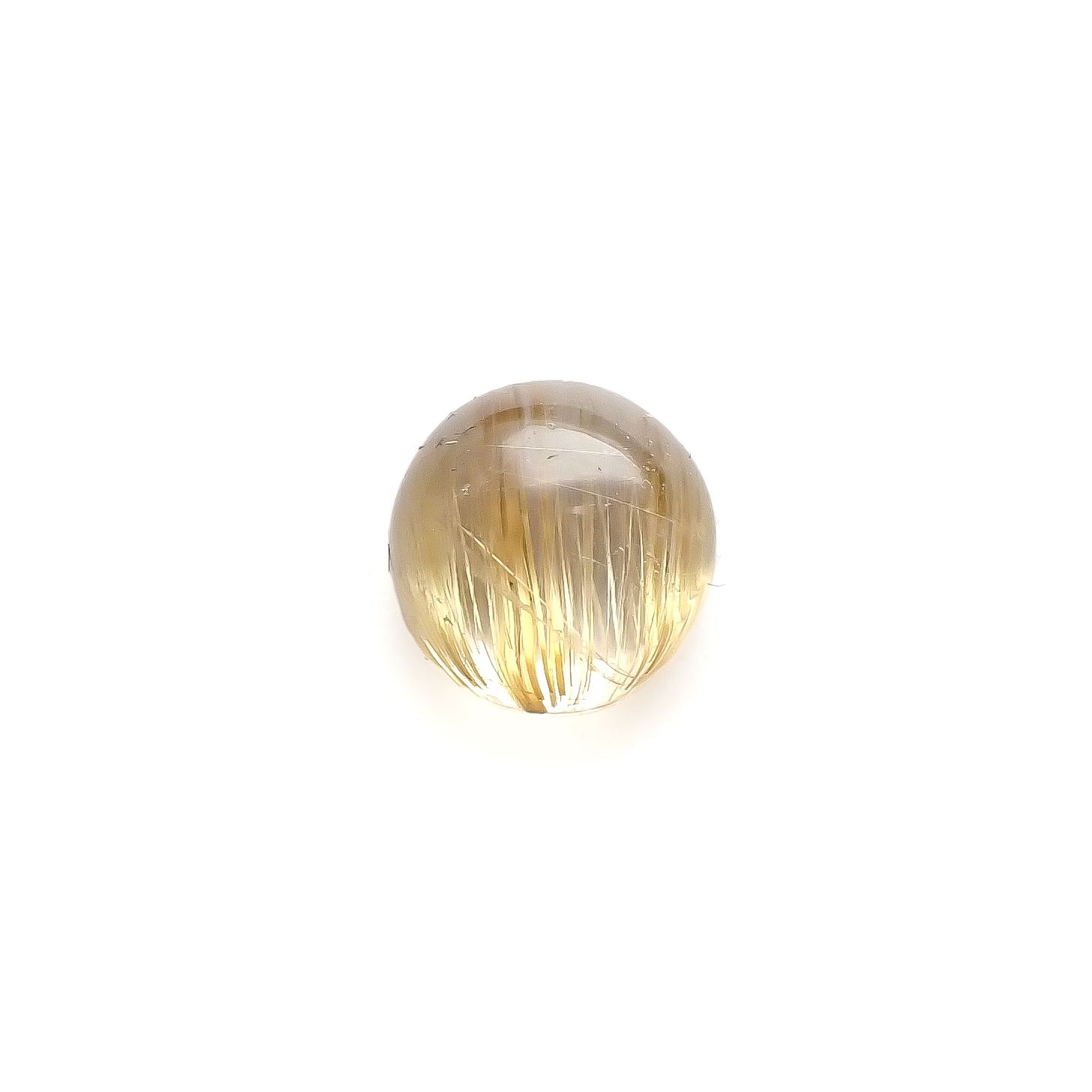 ルチルクオーツ キャッツアイ ブラジル産 1.90ct[240427335]7x7mm前後