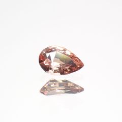 パパラチャサファイア(宝石名サファイア/別名パパラチャ・サファイア)スリランカ産 0.048ct ソ付[221219647]2.95x2mm前後