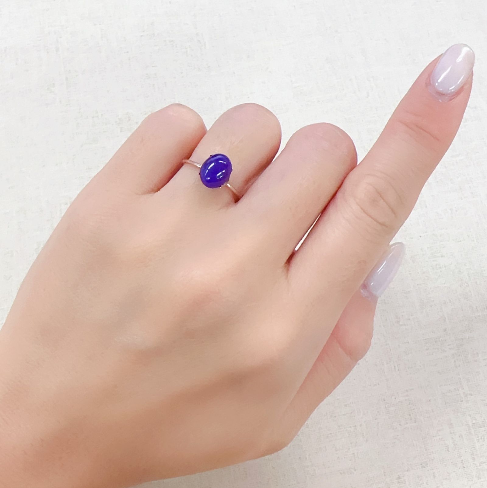 スギライト 南アフリカ産 1.80ct[230722872]8.7x7mm前後