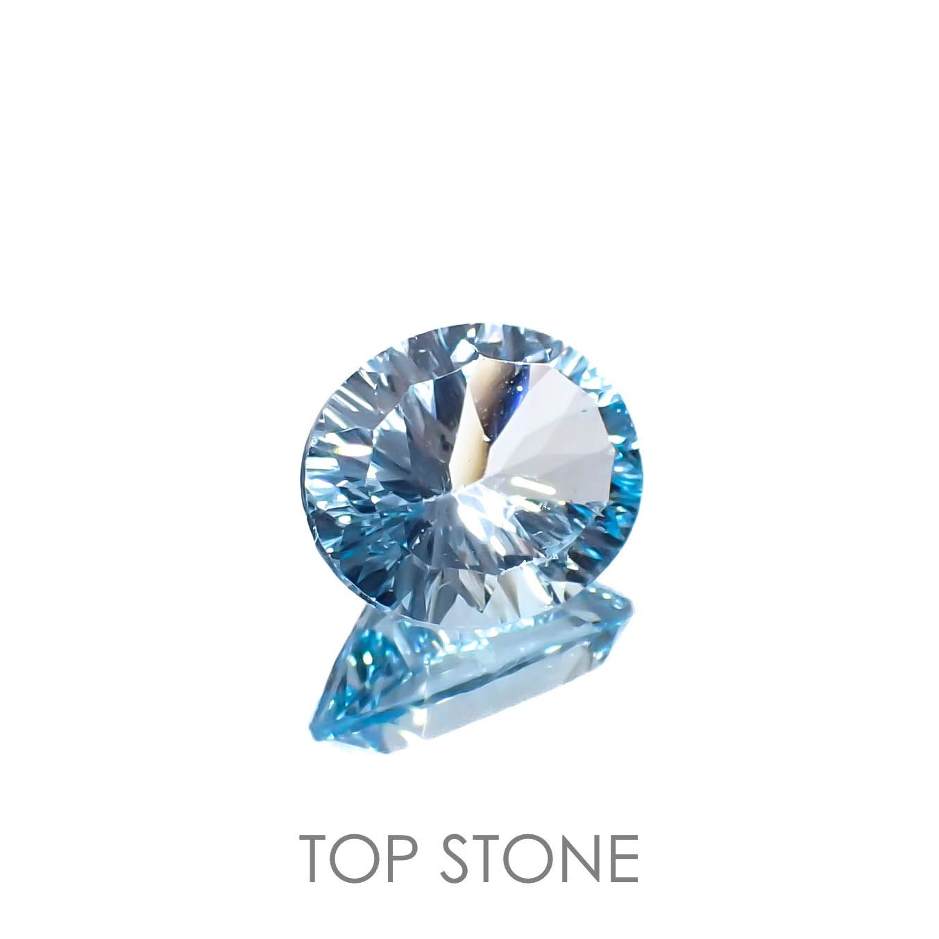 ブルートパーズ ブラジル産 4.04ct[221219354]11x9.1mm前後