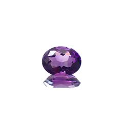 カラーシフトアメジスト ブラジル/ウルグアイ産 1.19ct [241229650]8.2x6.3mm前後