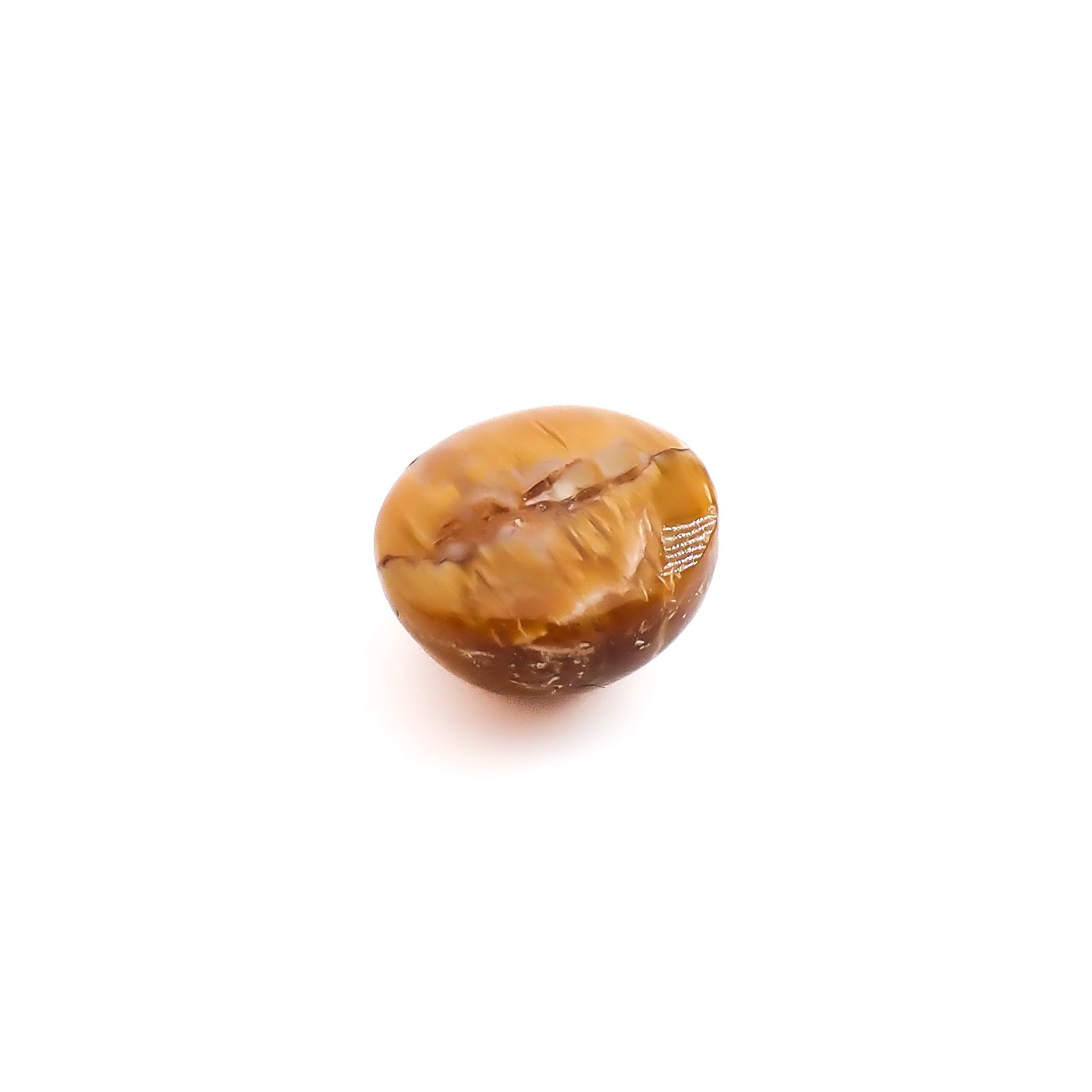 オパールキャッツアイ ブラジル・バイーア州産 3.76ct / 10.1x10.1mm前後 [260933094]