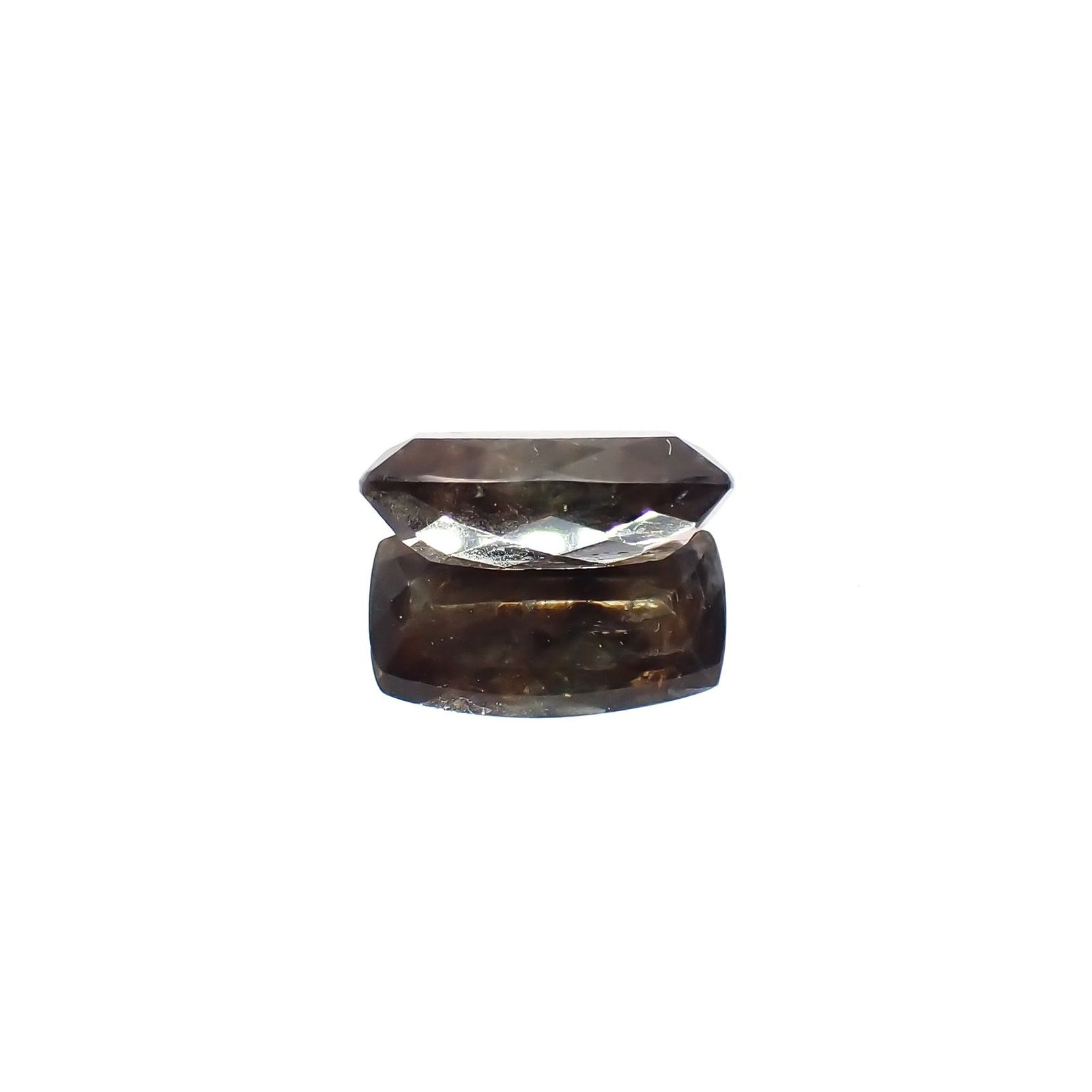 ゴールドシーンサファイア非加熱 ケニア産 4.73ct / 12.9x7.4mm前後 [230321338]