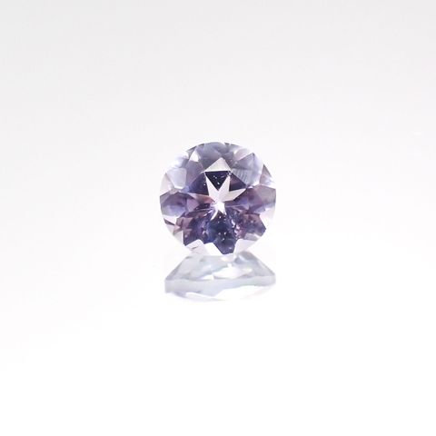 ラベンダーゾイサイト(宝石名ゾイサイト)タンザニア産 0.34ct 識別済[230622412]4.3x4.3mm前後
