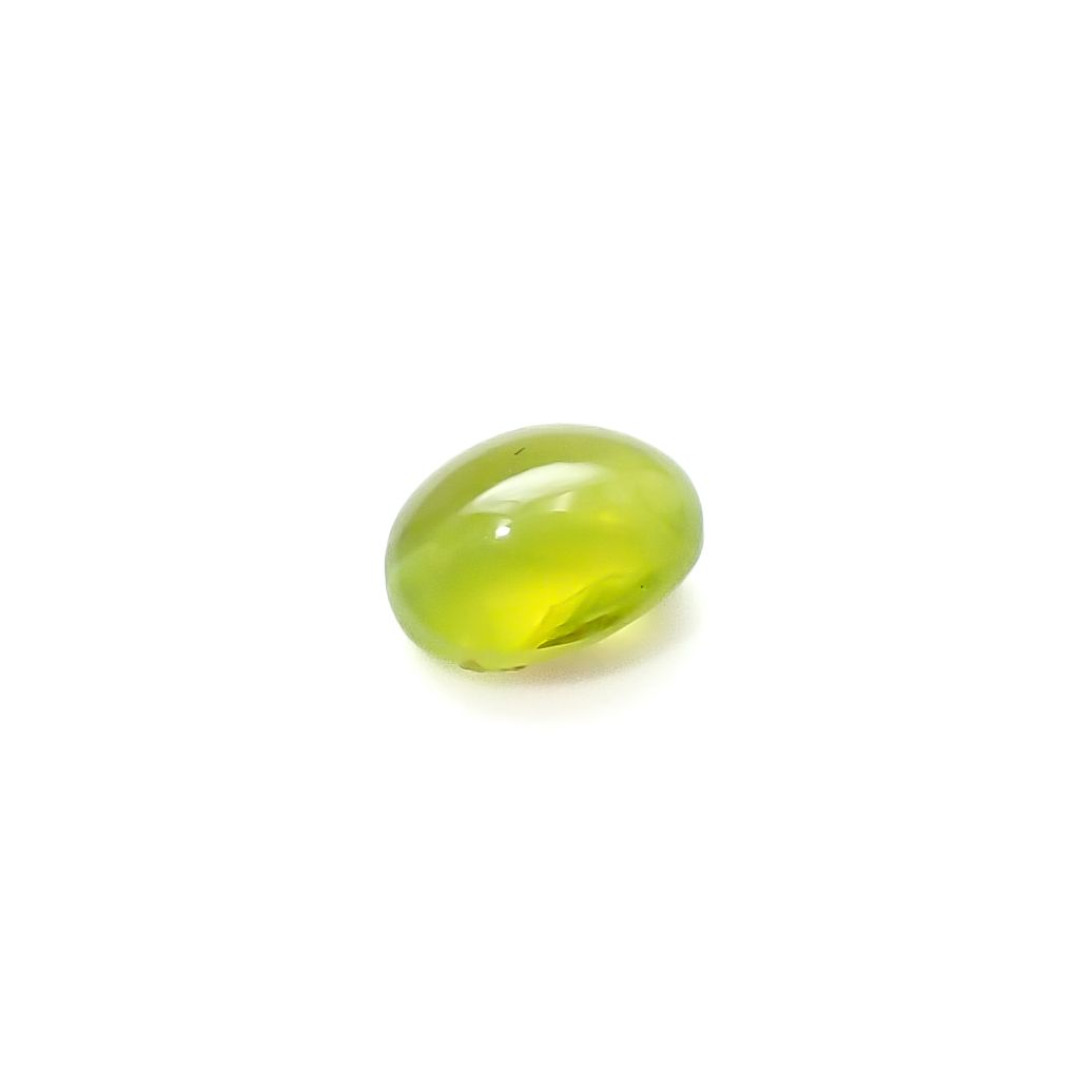 クリソベリルキャッツアイ スリランカ産 0.71ct[240226112]5.6x4.4mm前後