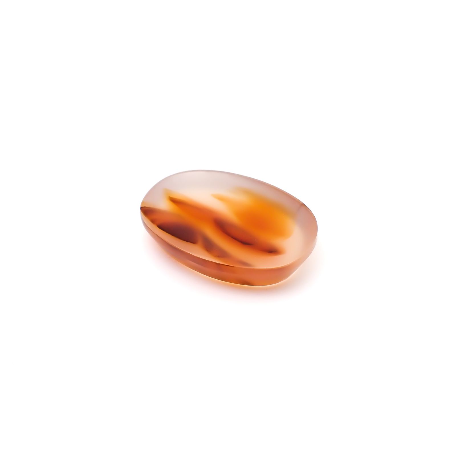 モンタナアゲート アメリカ・モンタナ州産 12.62ct / 21.1x14.9mm前後 [260832762]