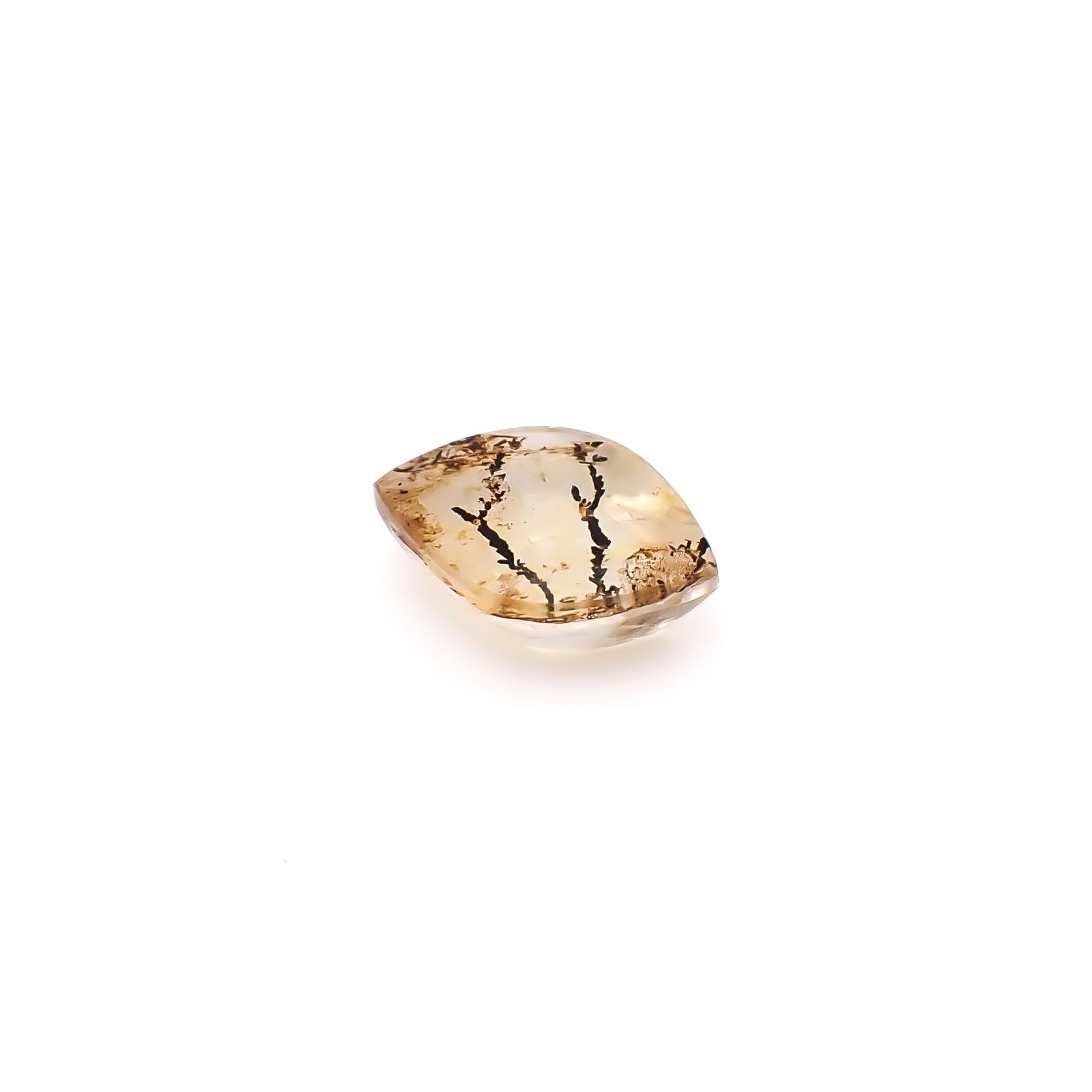 デンドリチッククォーツ ブラジル産 3.70ct / 13.2x9.4mm前後 [260832745]