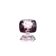 パープルスピネル(宝石名スピネル)ビルマ産 識別済 1.16ct / 6.7x5.7mm前後 [231124303]