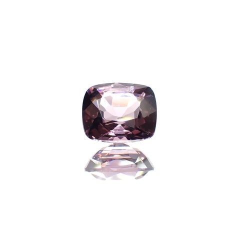 パープルスピネル(宝石名スピネル)ビルマ産 識別済 1.16ct / 6.7x5.7mm前後 [231124303]