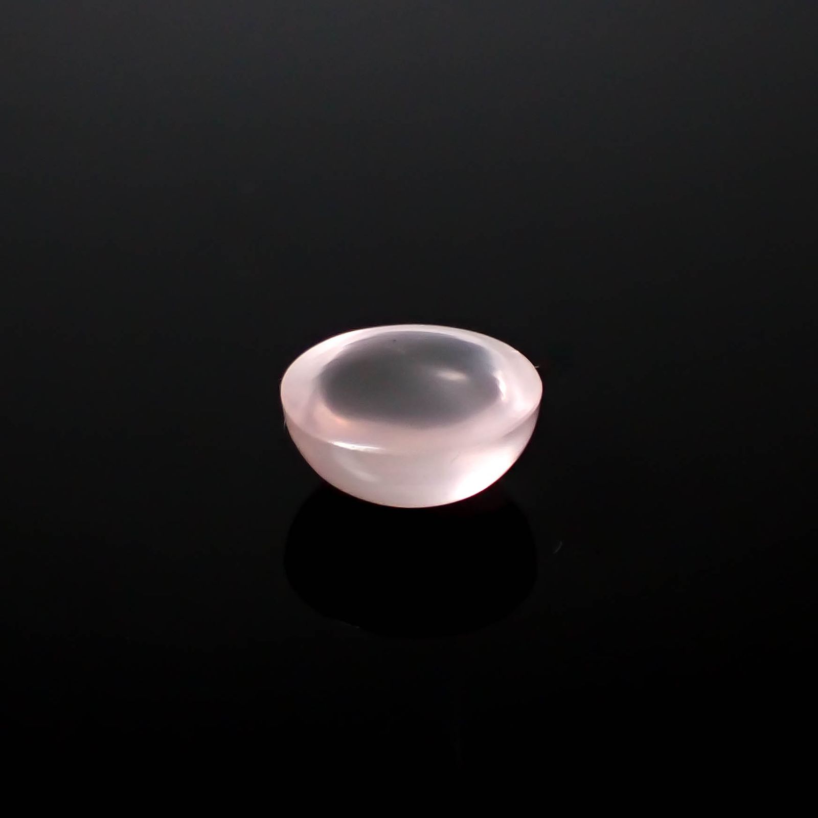 スターローズクォーツ(宝石名スター・ローズ・クォーツ)マダガスカル産 3.48ct 識別済[250330023]10x10mm前後