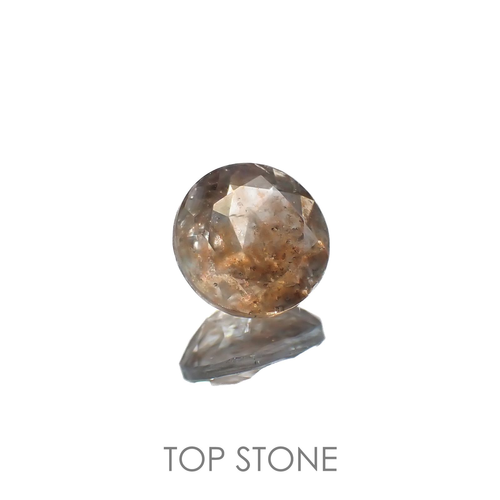 アベンチュリンアクアマリン ナイジェリア産 0.83ct[220917714]6.2x6.2mm前後