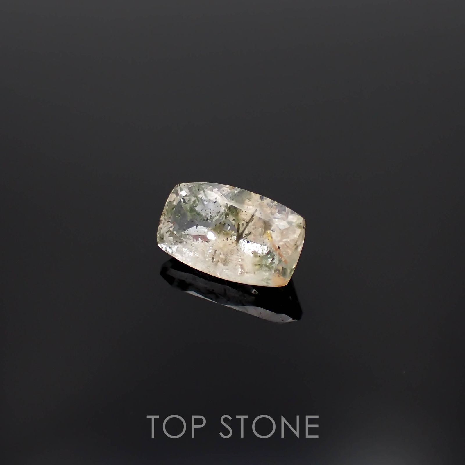 ヘデンベルジャイトインクォーツ インドネシア産 3.36ct[230120053]12.6x7.5mm前後