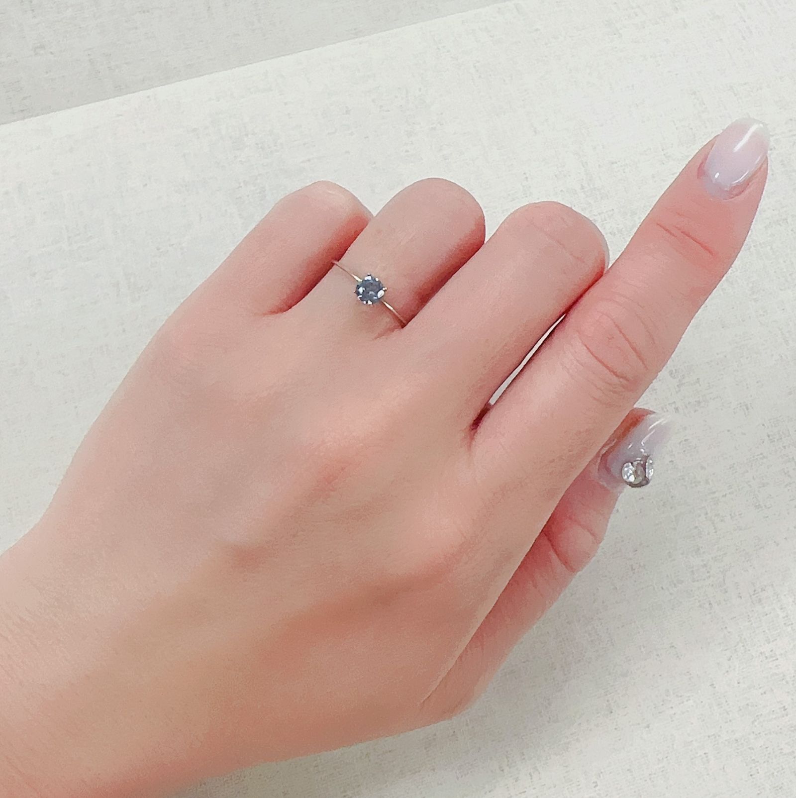 グレースピネル タンザニア産 0.48ct[230421540]4.5x4.5mm前後