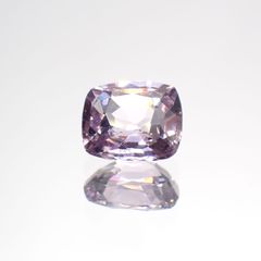 パープルスピネル(宝石名スピネル)ビルマ産 0.80ct 識別済[231124306]6.1x5.4mm前後