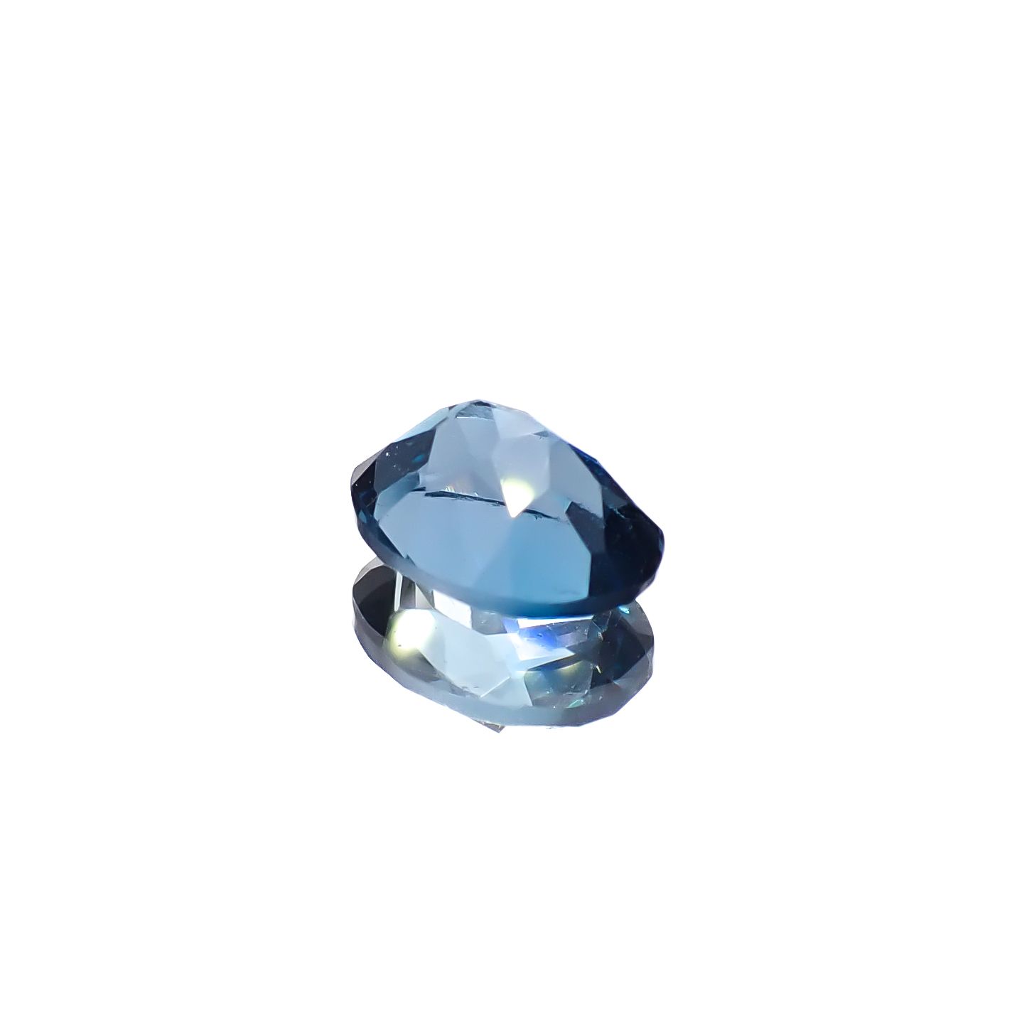 ロンドンブルートパーズ ブラジル産 1.58ct[240326795]8x6.2mm前後
