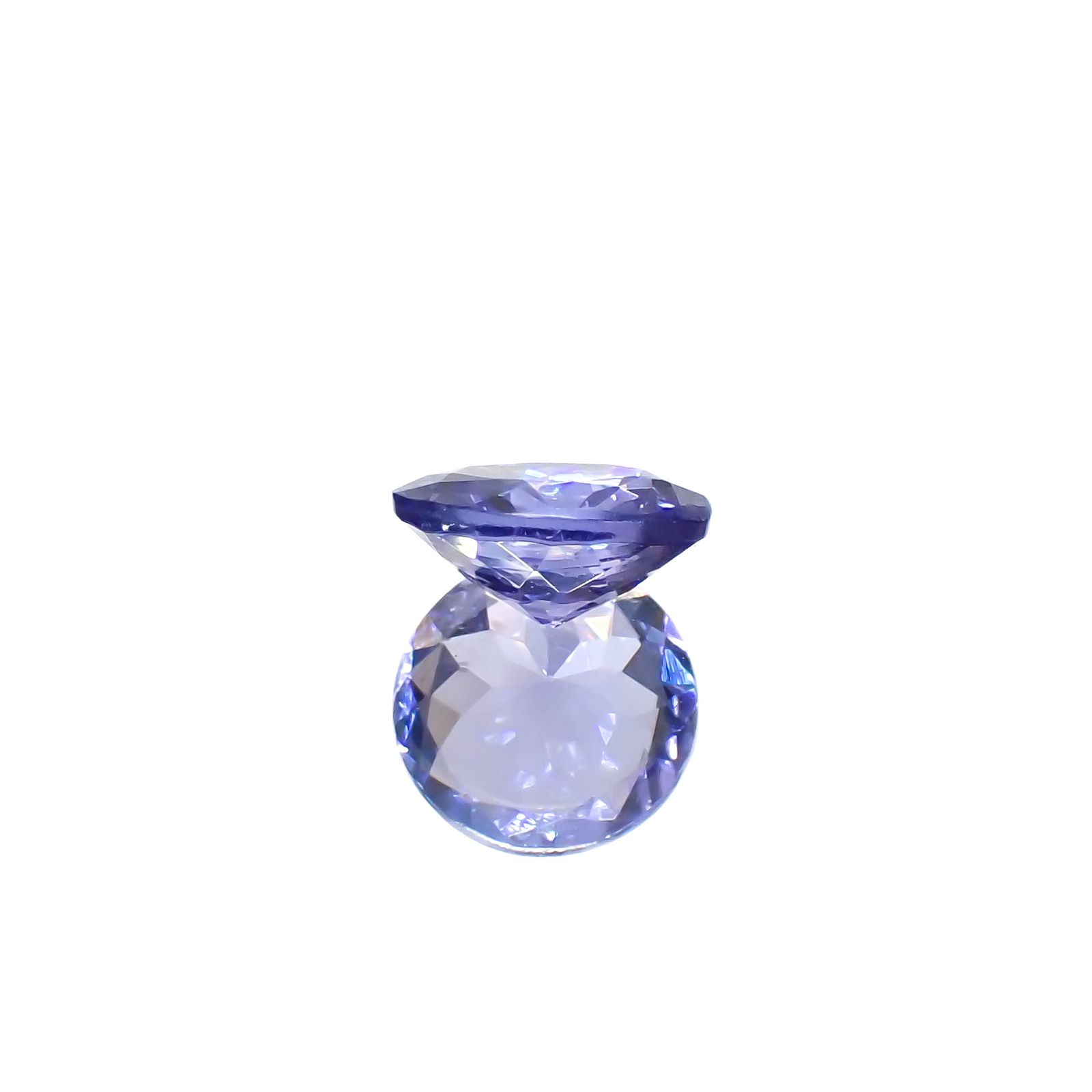 タンザナイト(宝石名タンザナイト)タンザニア産 0.74ct 識別済[240627883]6x6mm前後