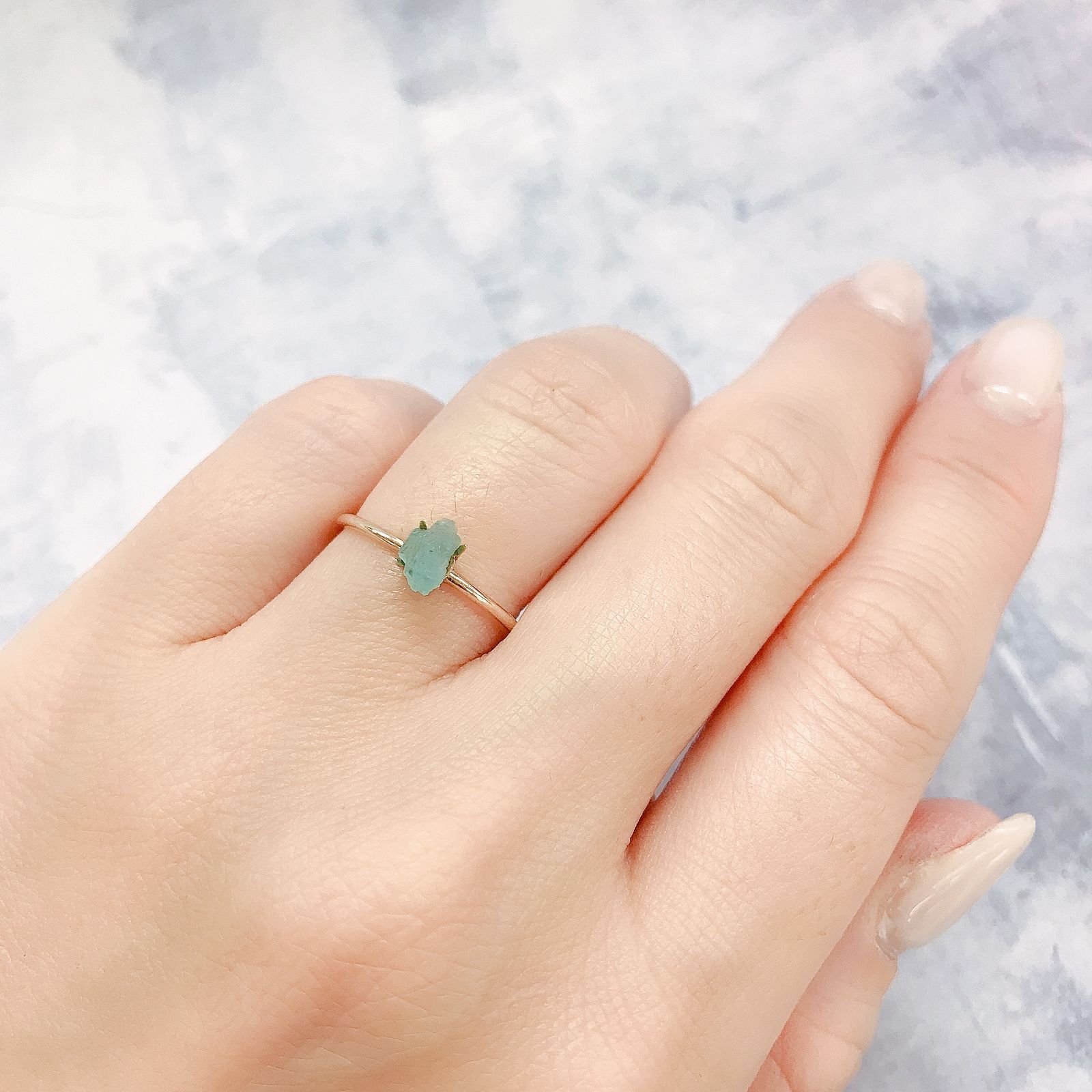 パライバトルマリン 原石 ブラジル・パライバ州バターリャ鉱山産 0.48ct[220516003]5.8x3.5mm前後