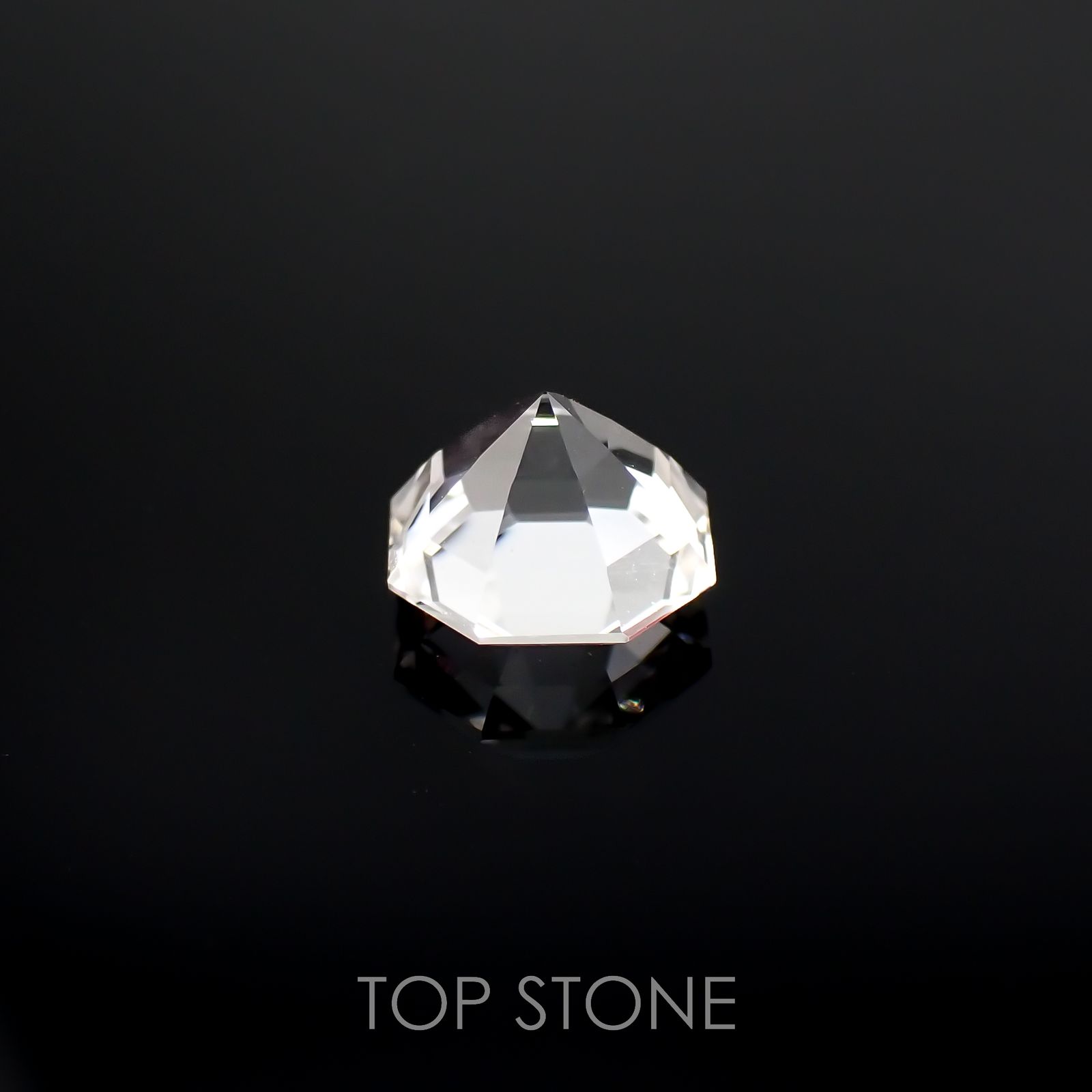 ◇オクタゴンカット◇レムリアンシードクリスタル(保証シール付き) ブラジル産 0.83ct[221018278]6x6mm前後