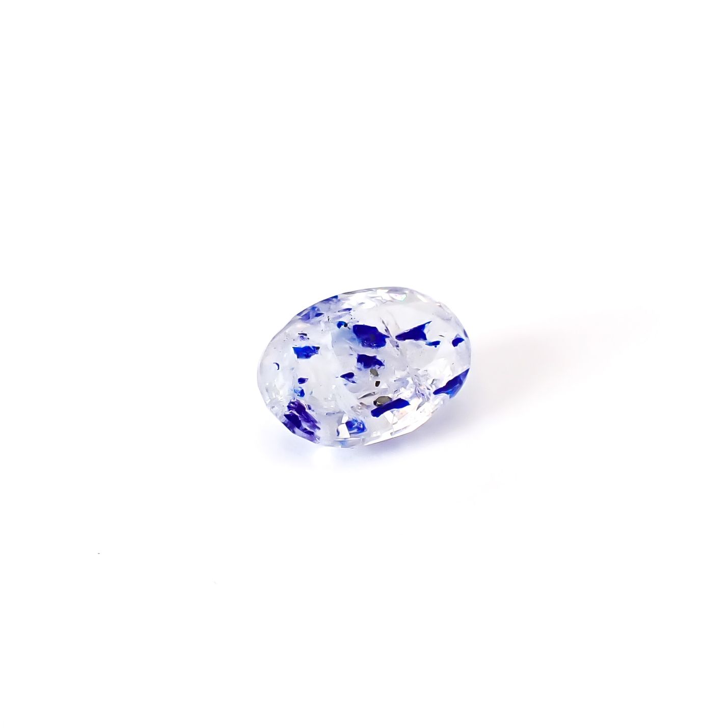 ラズライトインソーダライト フルオレッセンス アフガニスタン産 1.85ct / 10.2x7.2mm前後 [260431993]