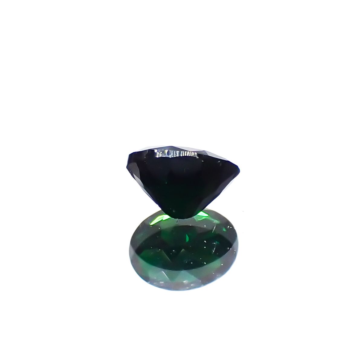 クロムトルマリン(宝石名クロム・トルマリン)タンザニア産 0.23ct 識別済[231023995]4.4x3.3mm前後