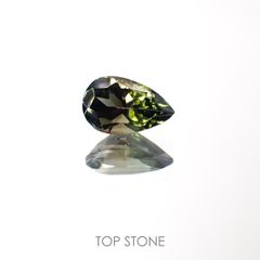 パーティカラートルマリン(宝石名パーティカラード・トルマリン) ブラジル/アフリカ産 0.95ct 識別済[211013568]8×5.1mm前後