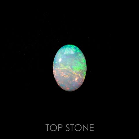 オパール オーストラリア産 0.25ct[221018427]7.1x5.1mm前後
