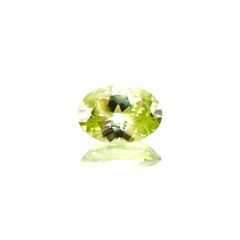 スフェーン(宝石名スフェーン)マダガスカル産 識別済 0.77ct / 7.1x5.1mm前後 [231224436]