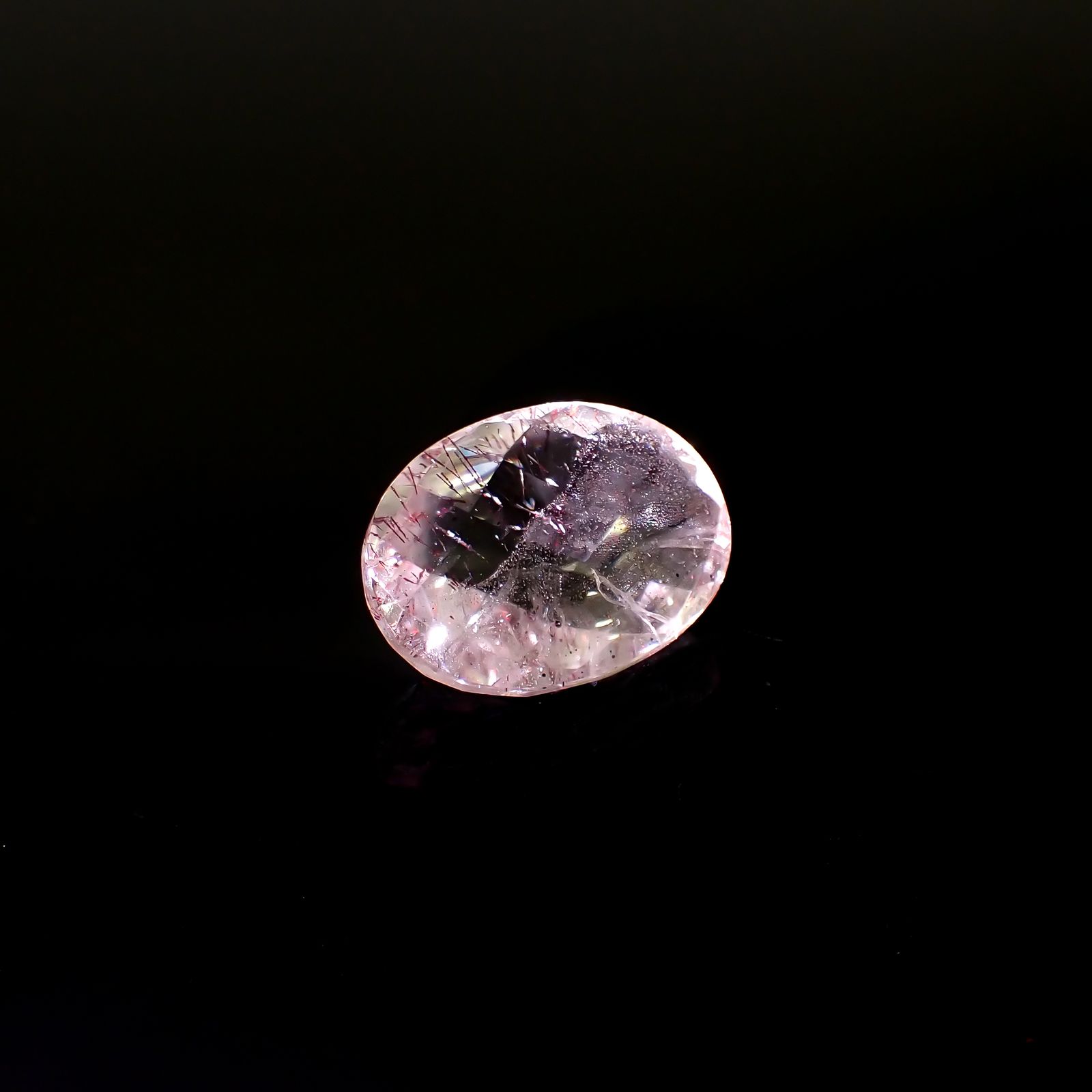 ◇カスタムカット◇ティンカーベルクォーツ ブラジル産 14.94ct[231023791]19.1x14.3mm前後
