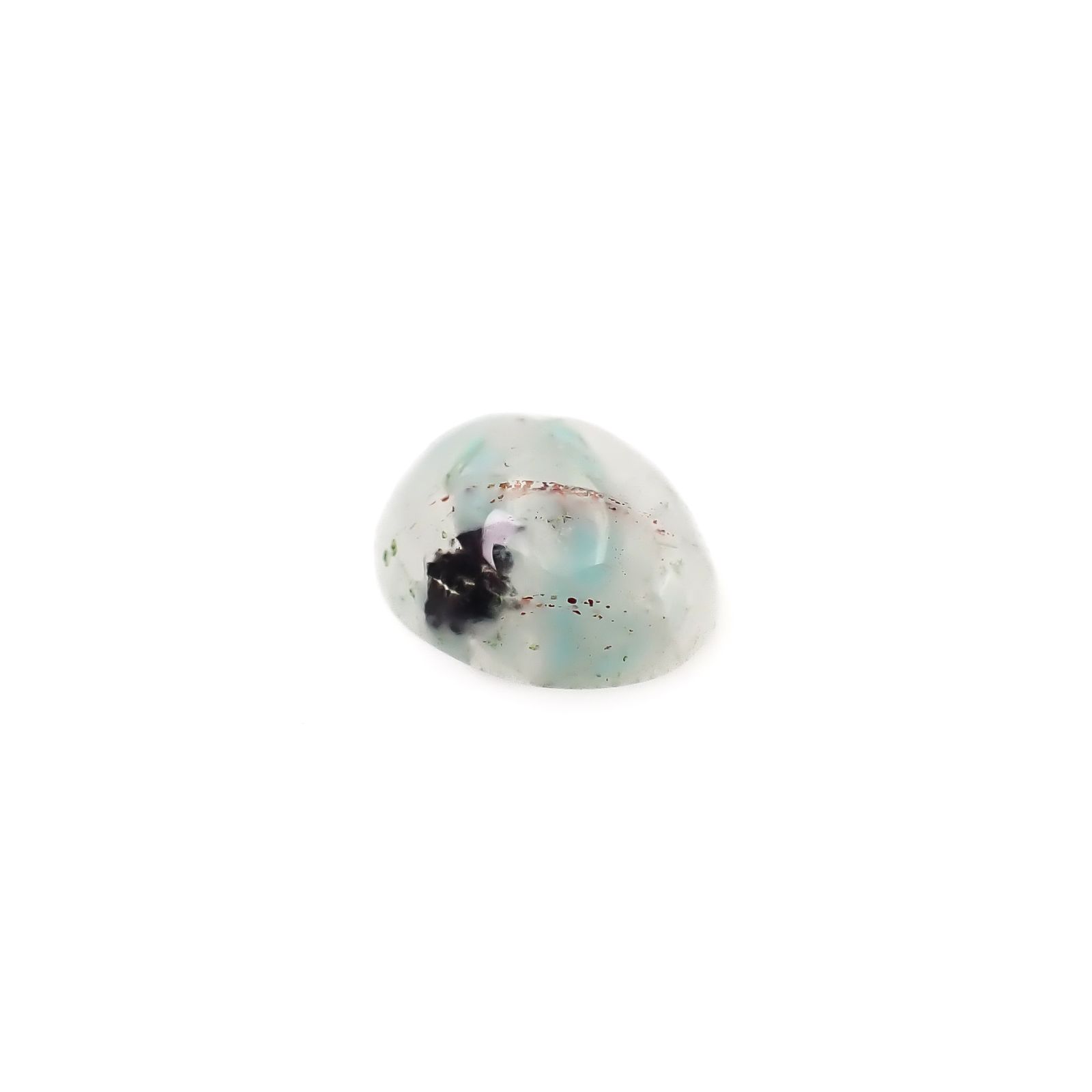 アホイトインクォーツ 南アフリカ・メッシーナ鉱山産 2.85ct [241029323]10.6x8.3mm前後