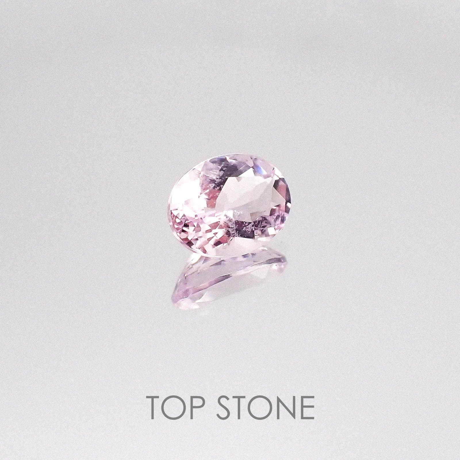 モルガナイト ブラジル産 ルース 1.14ct[20084370]8.1×6.3mm前後