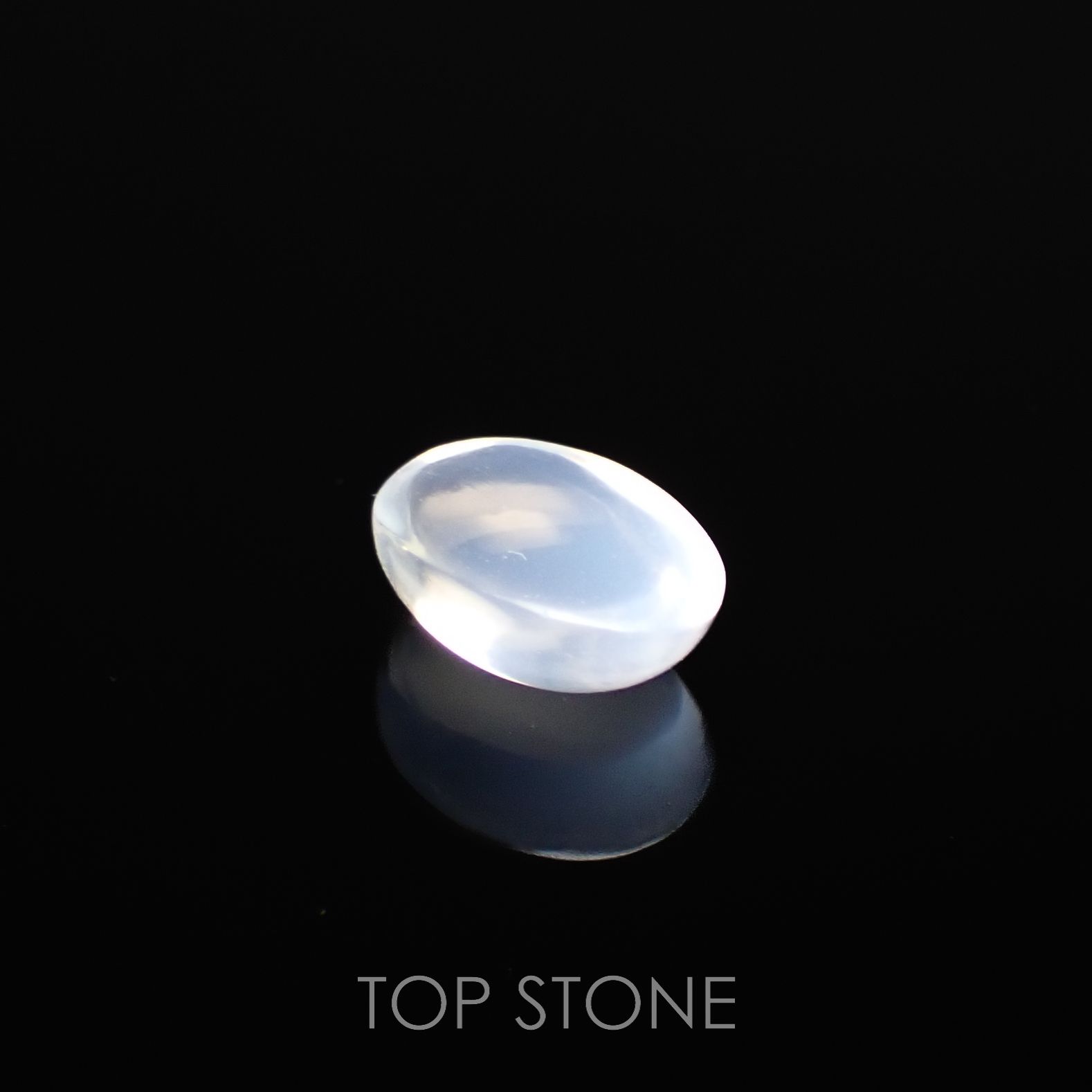ムーンストーン(宝石名ムーンストーン)インド/スリランカ産 1.18ct 識別済[220515794]8x5.9mm前後
