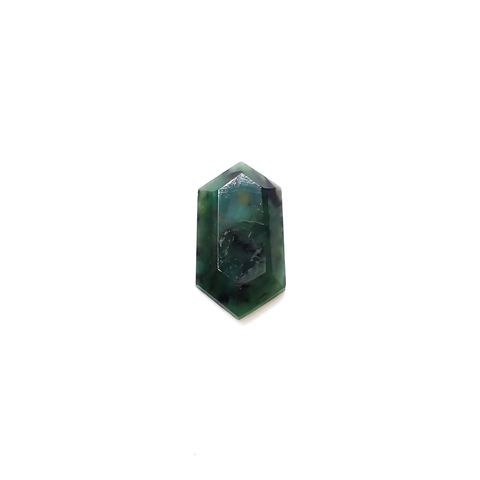 ◇カスタムカット◇エメラルド ブラジル産 3.08ct[240326488]15.9x8.4mm前後