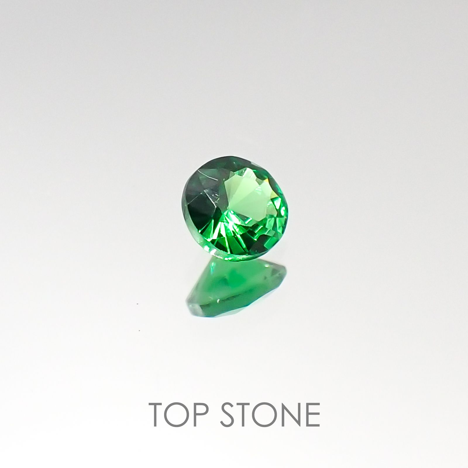 ツァボライト タンザニア産 ルース 0.18ct[20095728]3.5×3.5mm前後