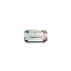 バイカラートルマリン アフガニスタン産 1.23ct / 8.1x4.7mm前後 [260932773]