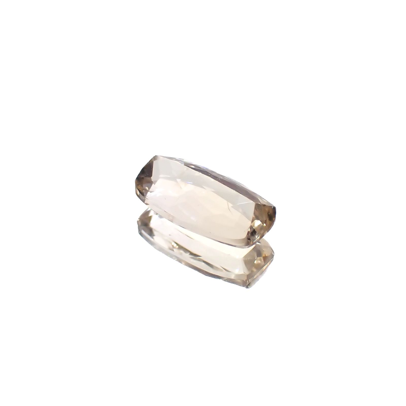 バイカラートパーズ ブラジル産 1.12ct / 8.5x4.6mm前後 [231023703]