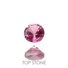 ホットピンクスピネル(宝石名ピンク・スピネル)タンザニア産 0.093ct 識別済[220616600]2.8x2.8mm前後