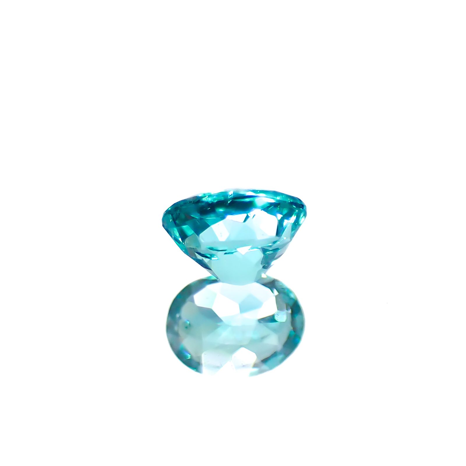 パライバトルマリン ブラジル・ムルング鉱山産 0.12ct[240928749]3.4x2.5mm前後