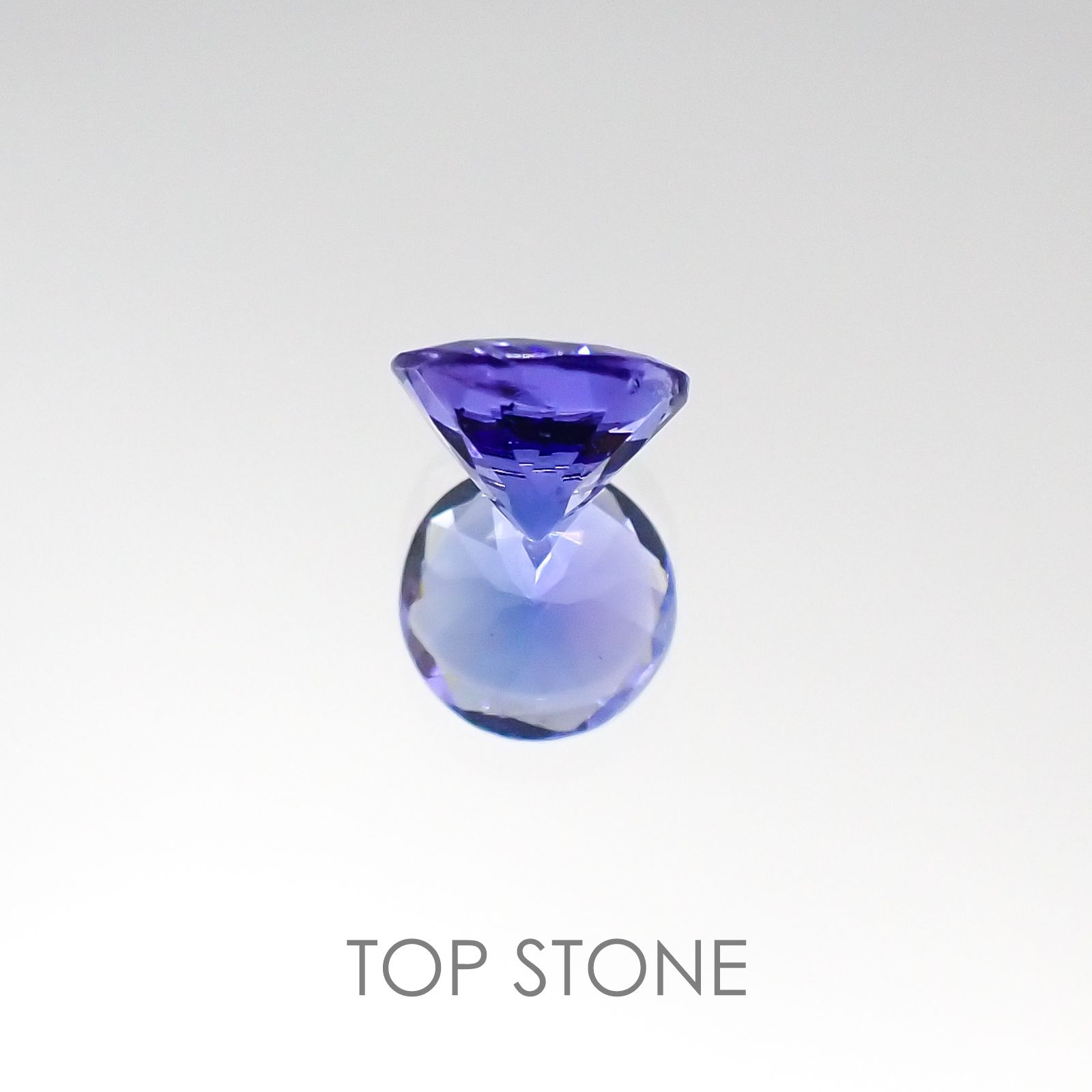 タンザナイト(宝石名タンザナイト) タンザニア産 0.48ct 識別済[20084868]5×5mm前後