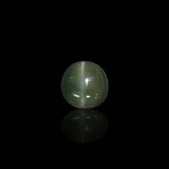 グリーンアパタイトキャッツアイ ブラジル産 4.47ct[240427179]9.2x9.2mm前後