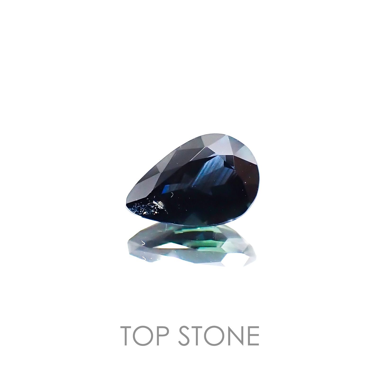 ゴールドシーンサファイア 非加熱 ケニア産 ルース 0.98ct[20107115]7.7×5.1mm前後 | TOP STONE(トップストーン)