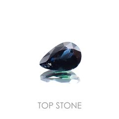 ゴールドシーンサファイア 非加熱 ケニア産 ルース 0.98ct[20107115]7.7×5.1mm前後