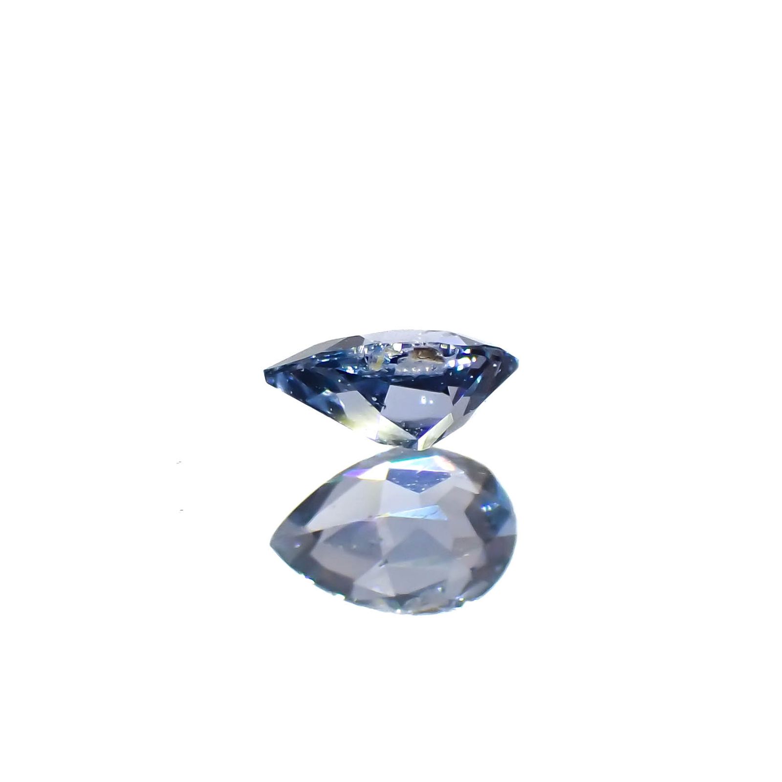 コバルトブルースピネル(宝石名ブルー・スピネル)タンザニア産 0.136ct ソ付(日独)[230622553]4.03x2.8mm前後
