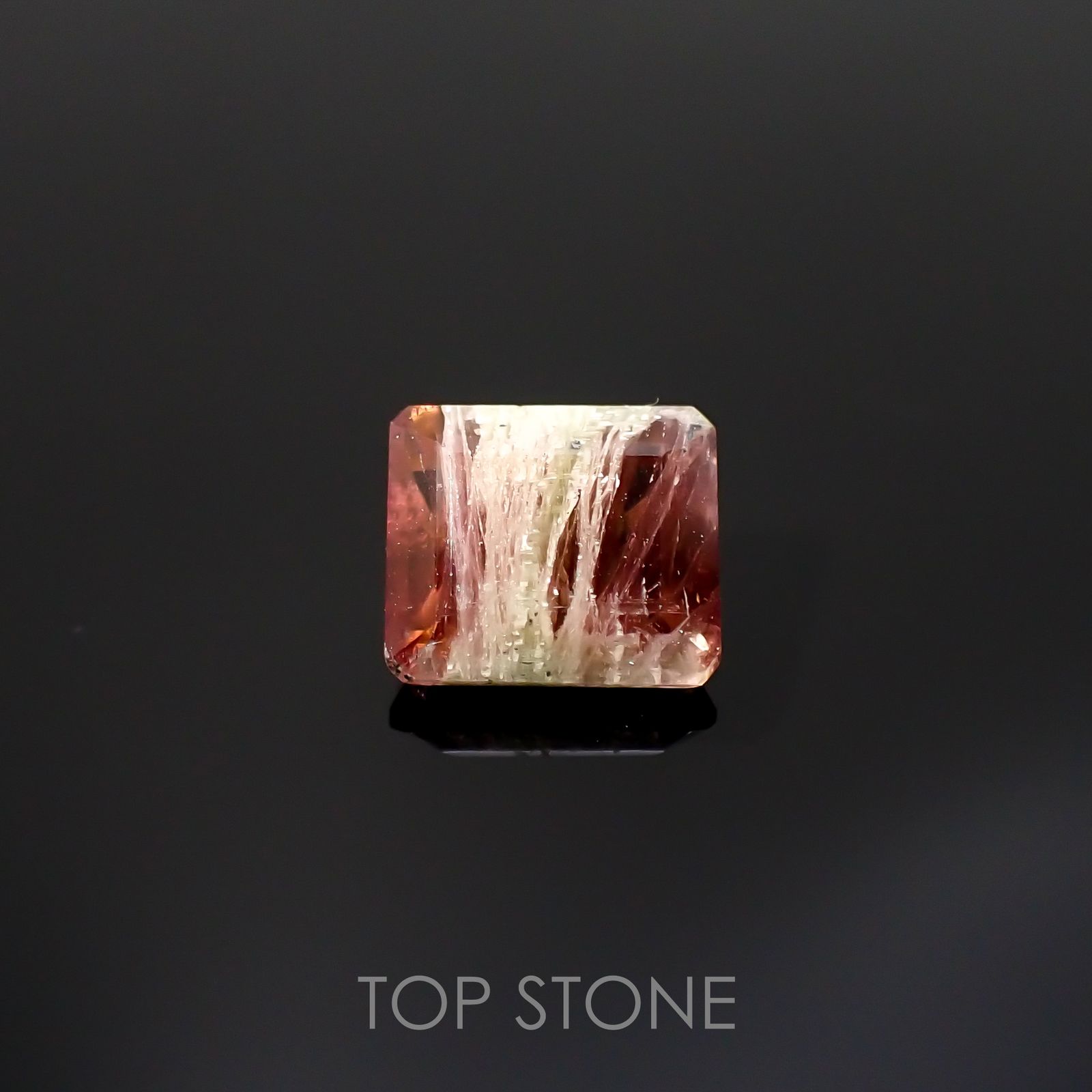 ゼブラトルマリン ブラジル産 1.67ct[220515920]7.6x6.6mm前後