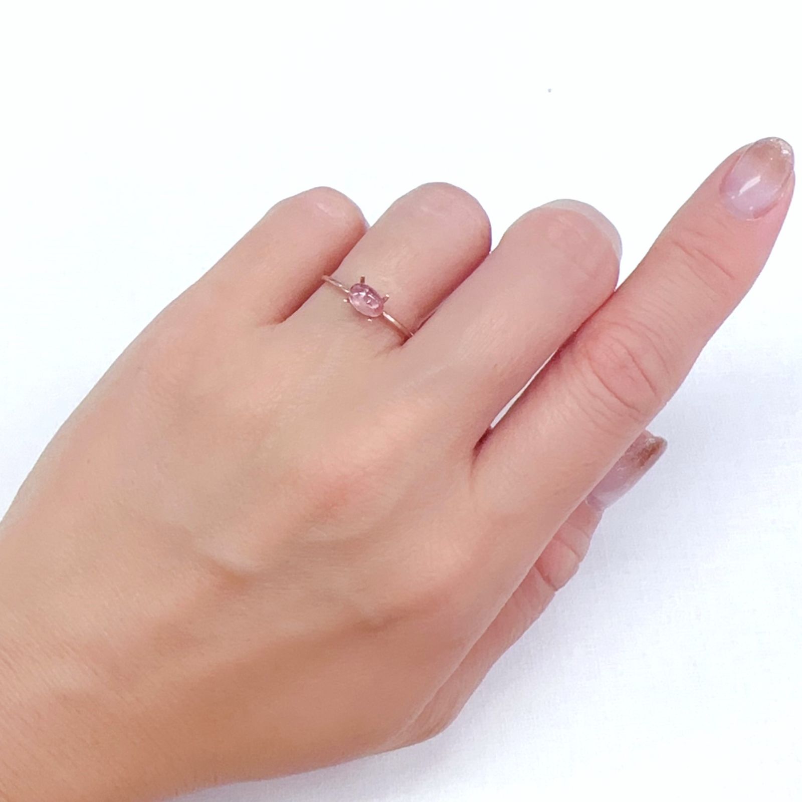 ロードクロサイト アメリカ・コロラド州・デトロイトシティ鉱山産 0.47ct[230923423]6x3.9mm前後