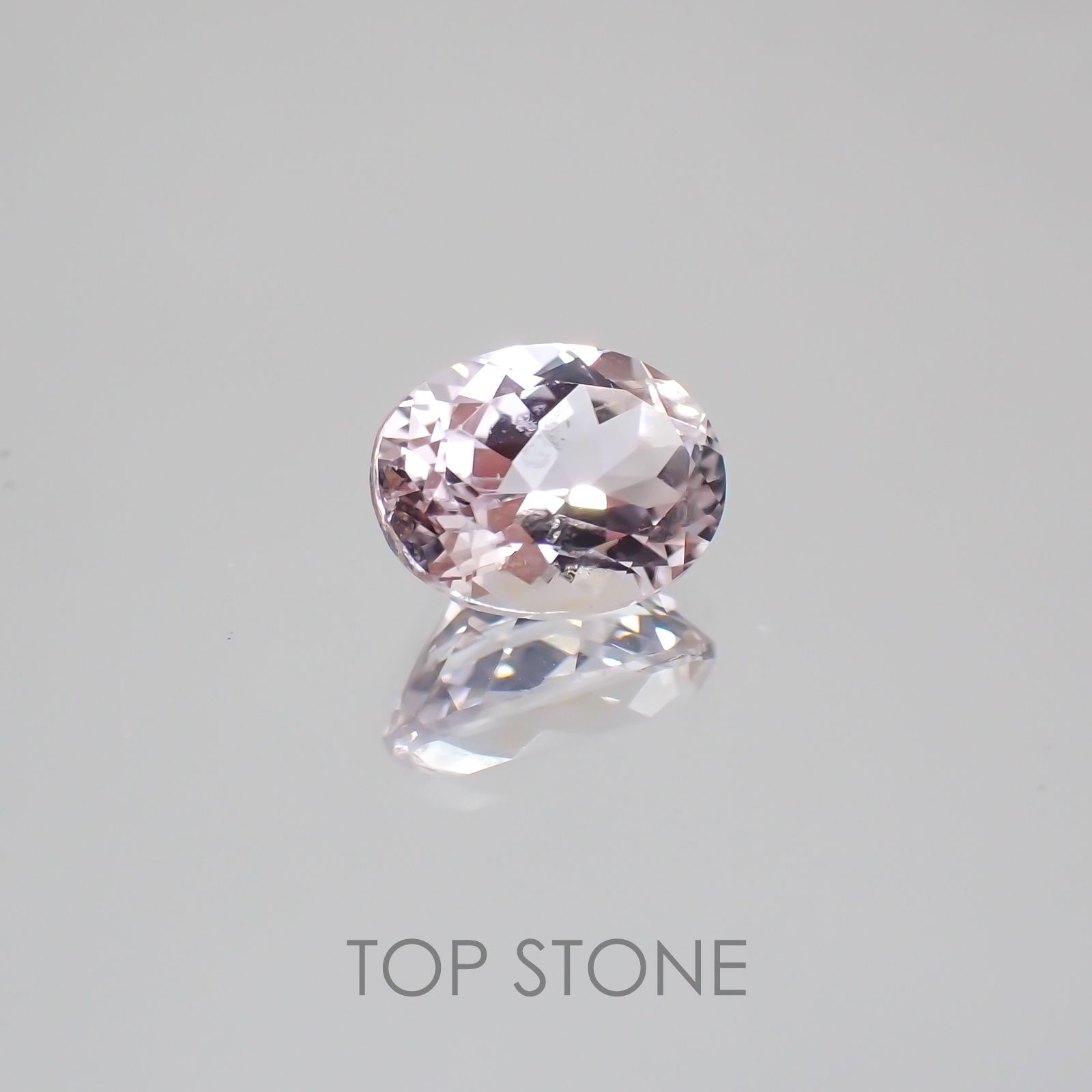 クンツァイト アフガニスタン産 ルース 1.45ct[21029738]8.1×6.2mm前後